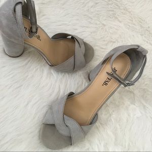 Gray Pumps